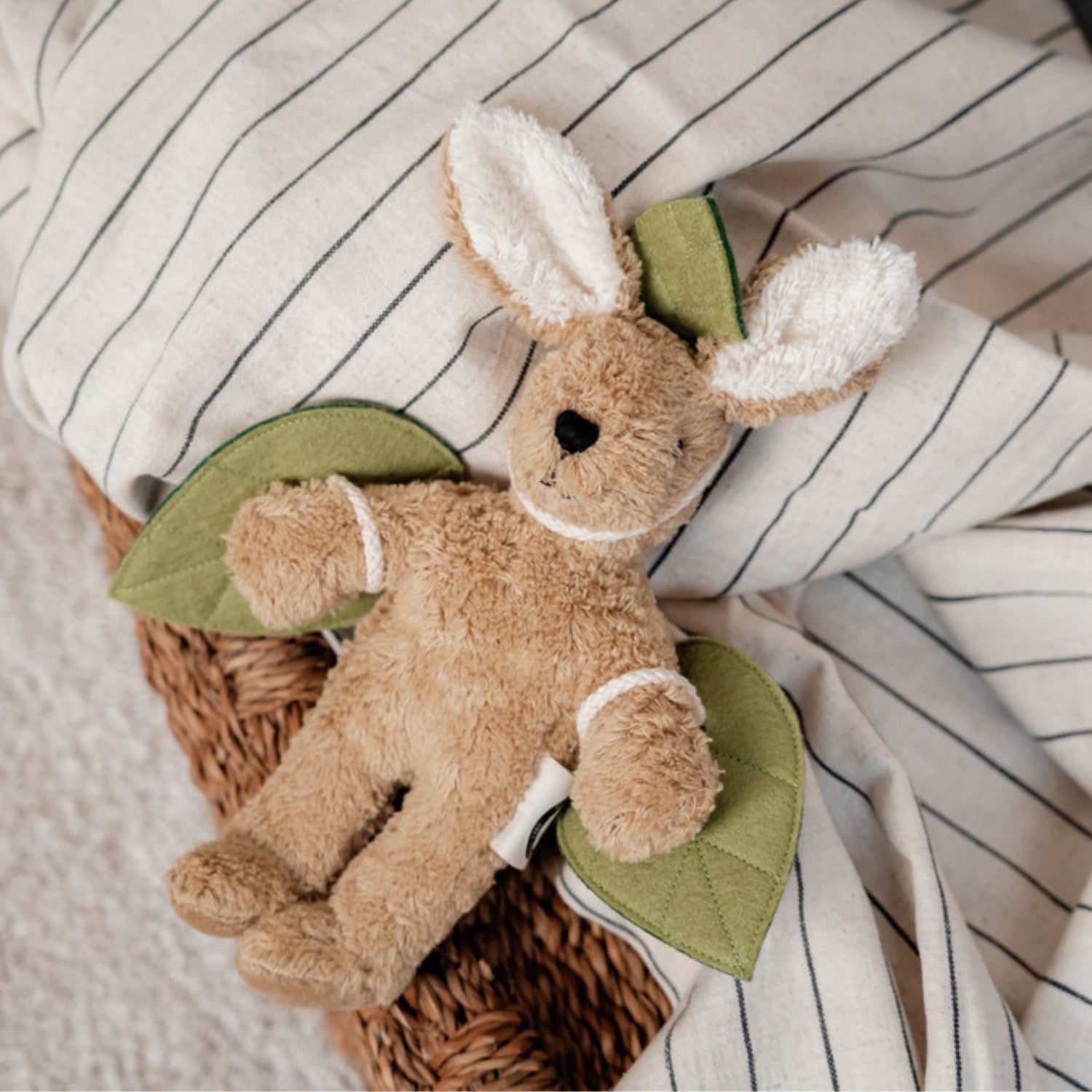 Kosebamse babykanin - økologisk bomull