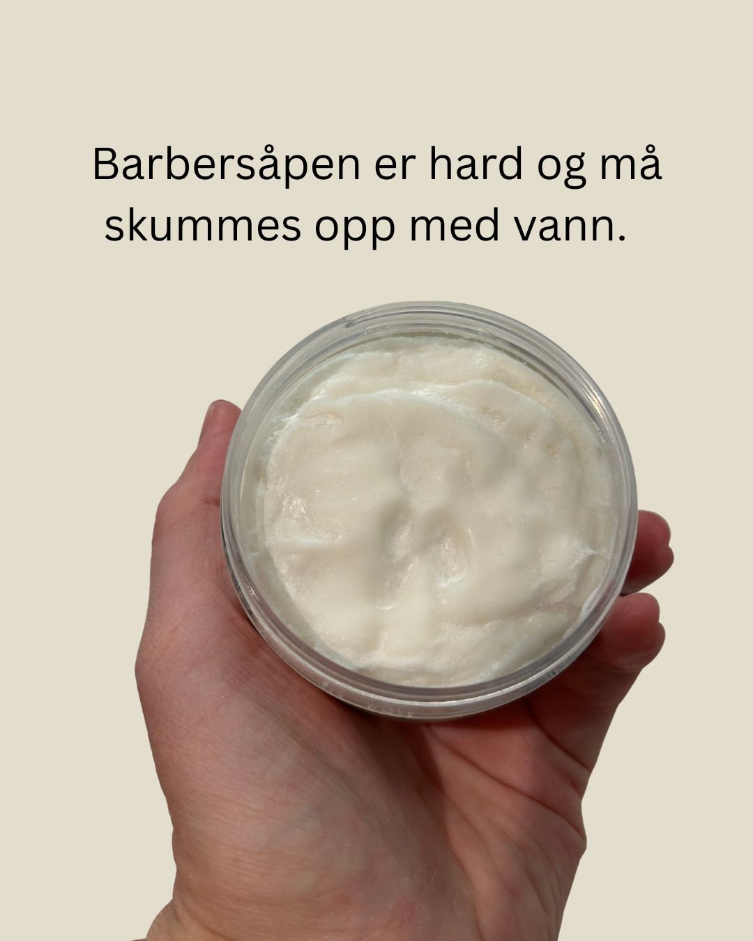 Barbersåpe einer