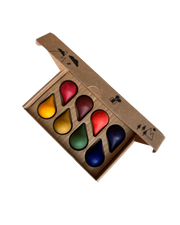 Regnbuesett - 8 dråpe fargestifter